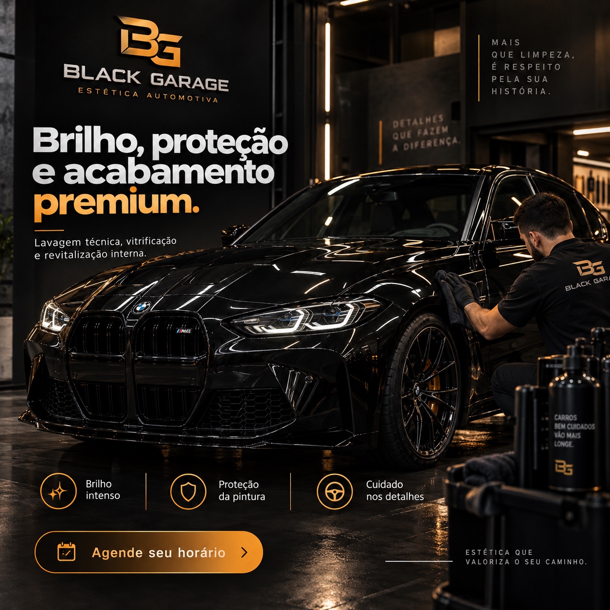 Projeto AMK SOCIAL: Black Garage