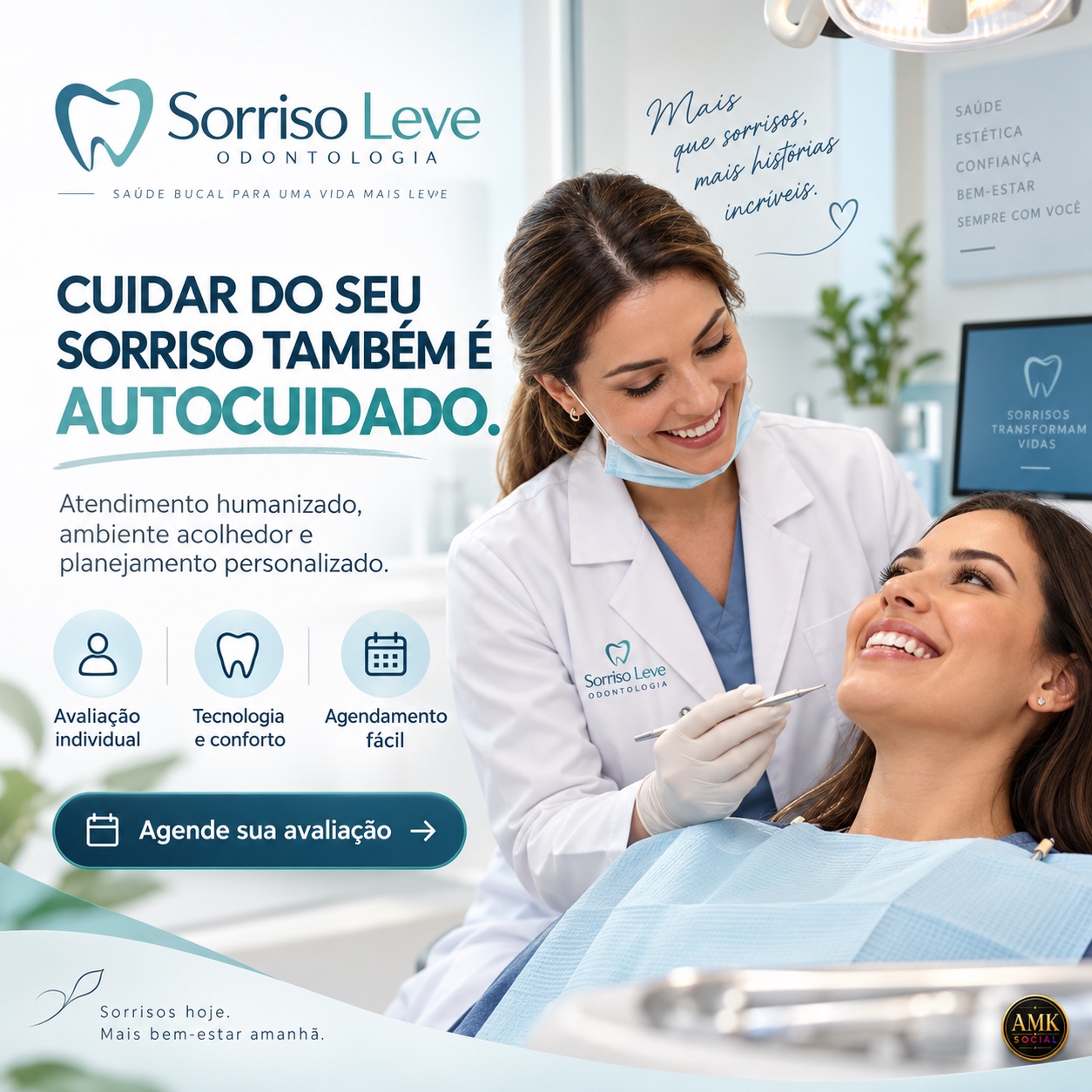 Projeto AMK SOCIAL: Sorriso Leve
